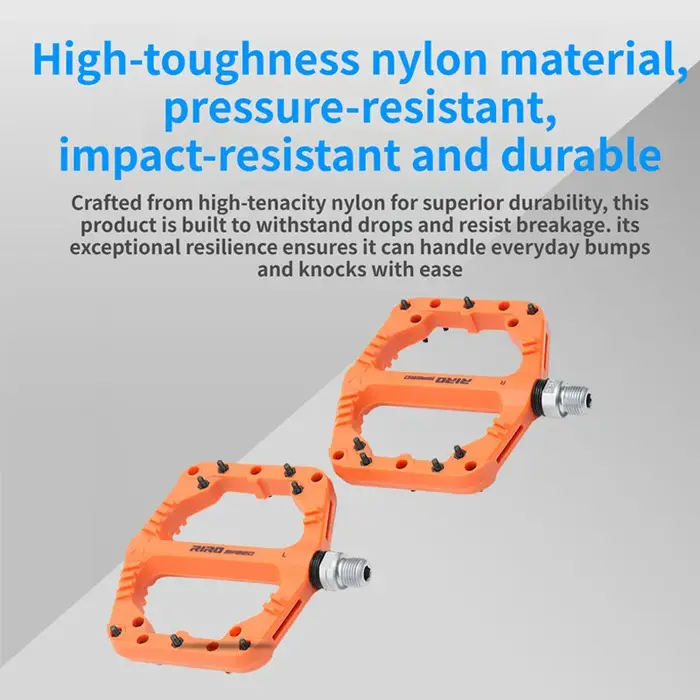 Pédales en nylon RIRO pour vélo
