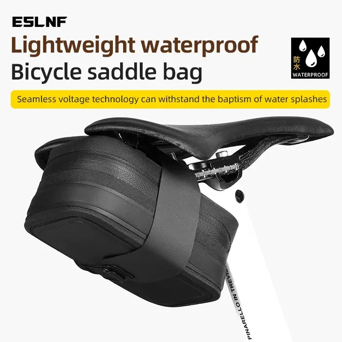 ESLNF sac de cyclisme étanche à la pluie sac de selle de vélo de montagne Portable sac