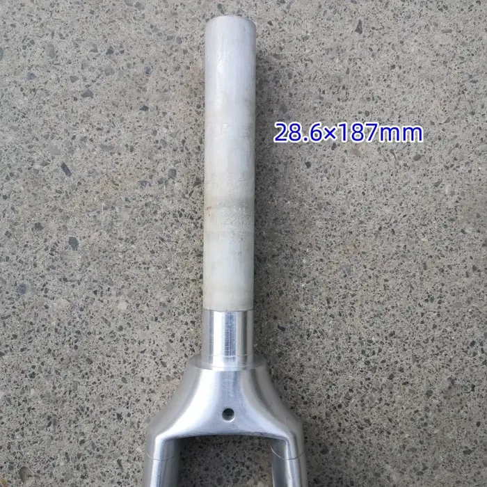 Fourche de vélo pliable 20 pouces en aluminium 406, fourche avant de vélo avec frein V, fourche Workblank
