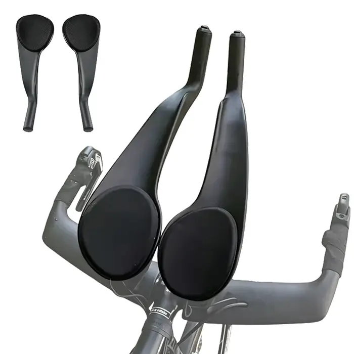 Extension de guidon de vélo de route en carbone