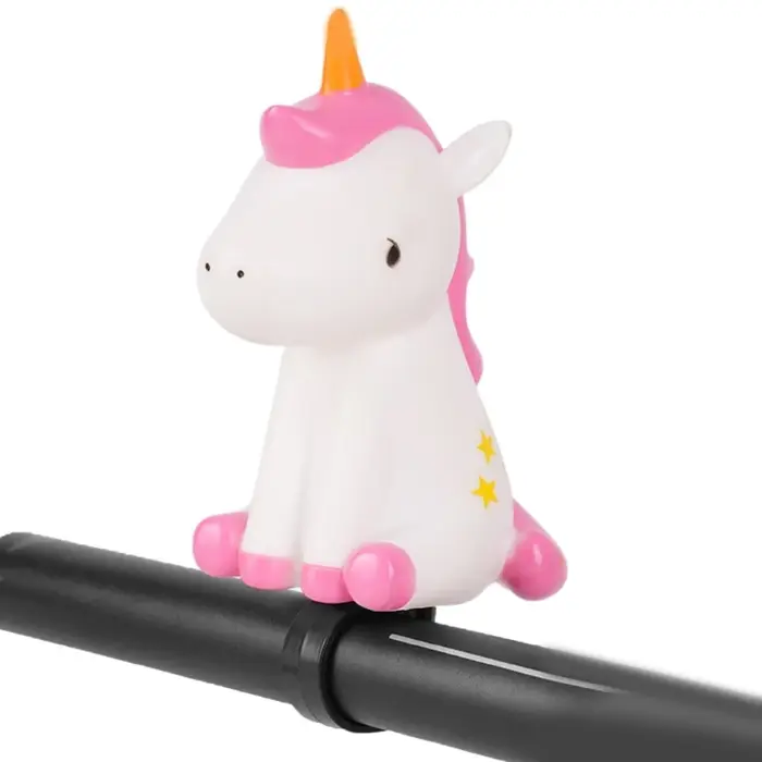 Cloches vélo pour enfants, Scooter mignon dessin animé, son clair, klaxon vélo à presser 24BD