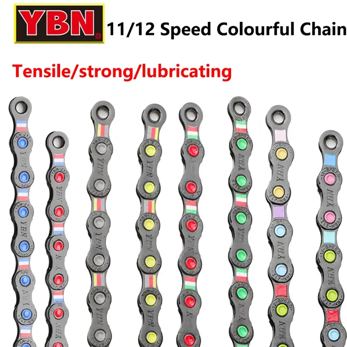YBN chaîne de vélo 11 12 vitesses vtt chaînes