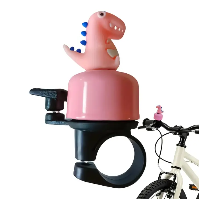 Sonnette de vélo en métal à motif de dessin animé