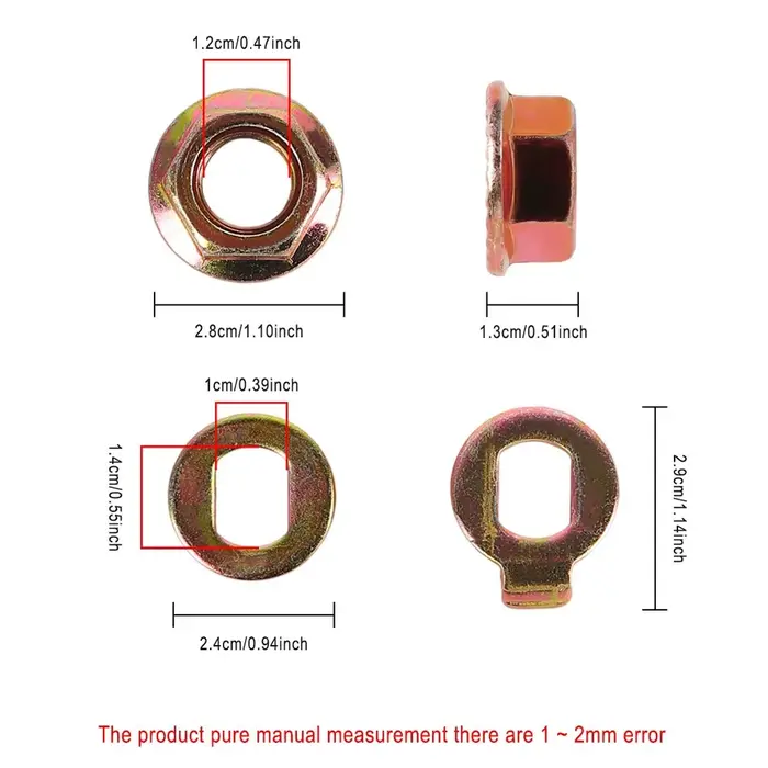 Rondelle de vis de moteur de scooter pour Kukirin G2-Max/Master/G3-Pro/G4 Max