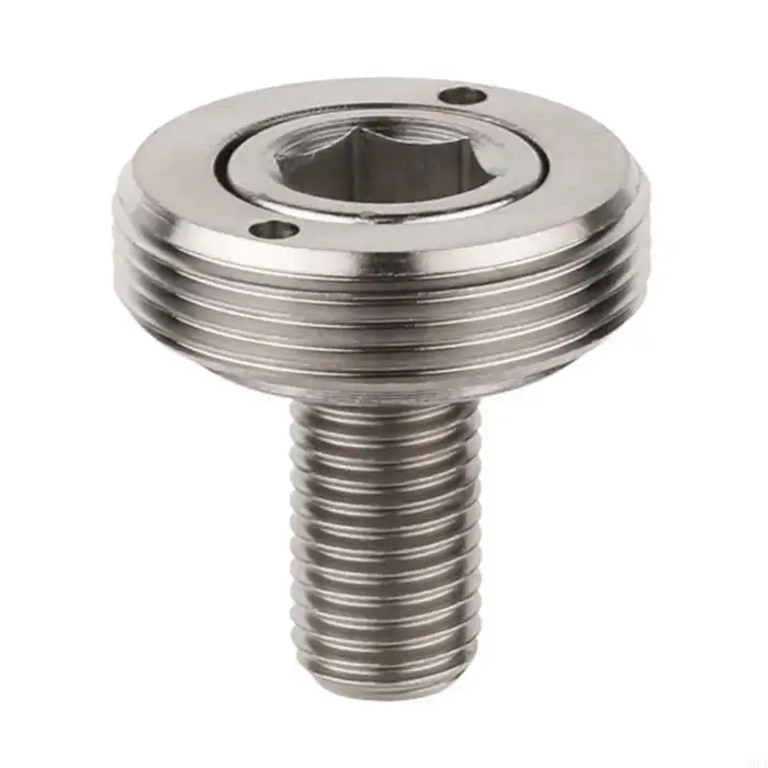Boulons manivelle vélo 8x15mm, vis support inférieur, boulons manivelle à trou carré