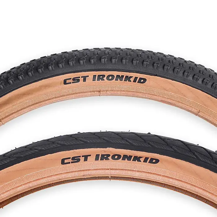 CST 20 pouces pneus de vélo 406 20X1.75 20X1.95 bord de peau marron rétro pneu