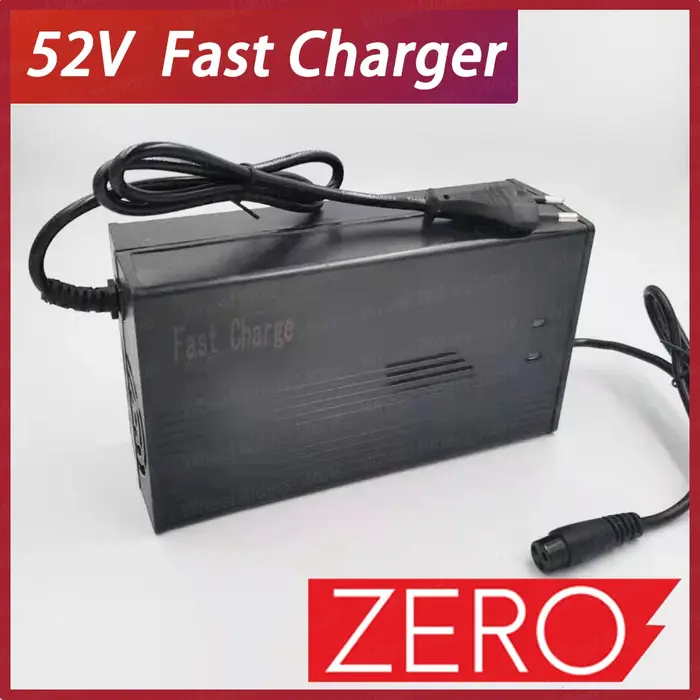 Chargeur rapide ontari52 V 5A pour scooter électrique, pièces de rechange, accessoires, Zero8, Zero9