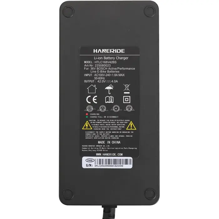 Chargeur 4A pour batterie Bosch 36V