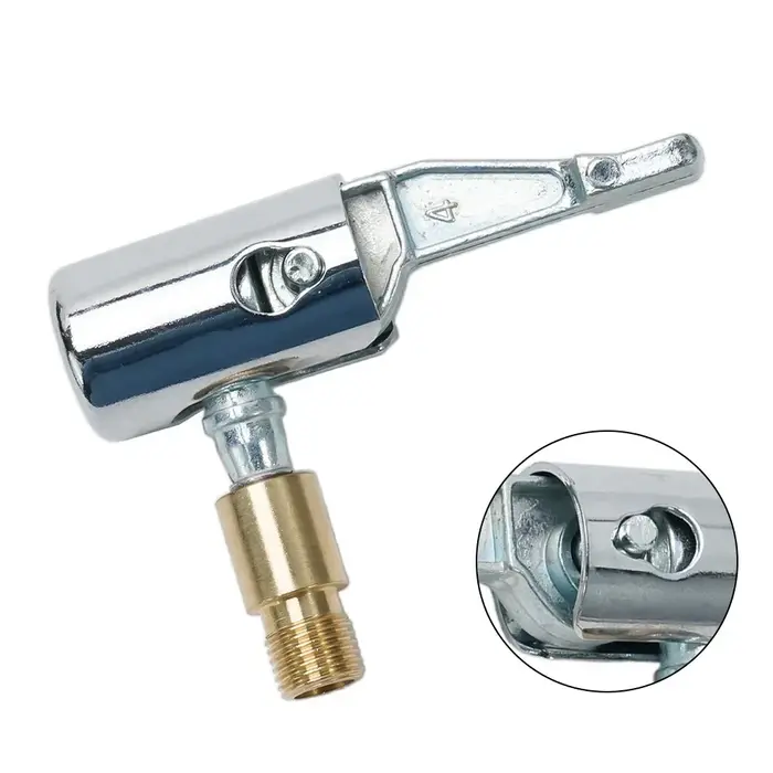 Mandrin de pneu à Air de verrouillage, pompe gonflable Portable pour Valve de pneu de voiture, compr