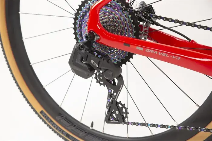Système de dérailleur électronique sans fil WHEELTOP EDS GEX RX6701SGS en alliage pour vélo gravier 12 vitesses avec frein à disque hydraulique