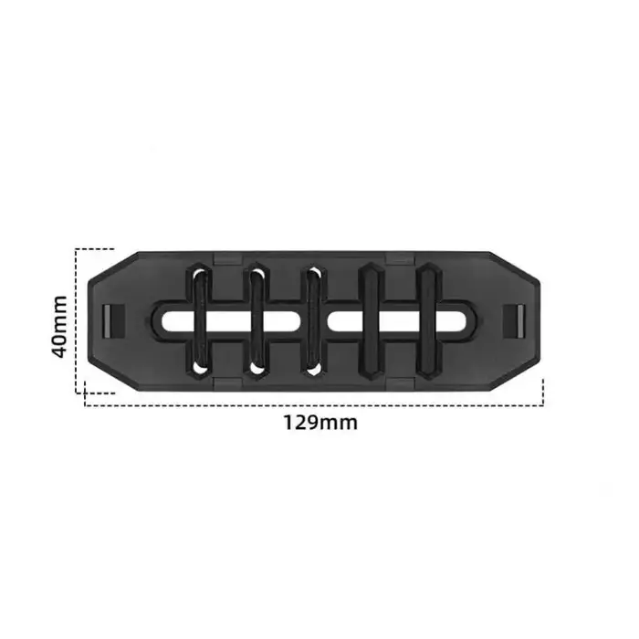 Support de gel énergétique pour vélo de route et VTT, boîte de rangement multifonction pour barre én