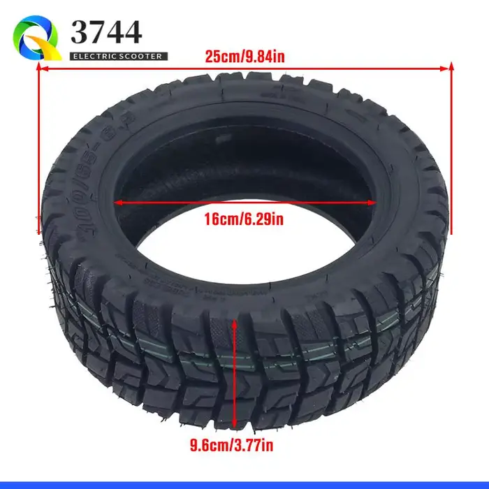 Nouveau pneu pratique 100/65-6.5 pour trottinette électrique ZERO