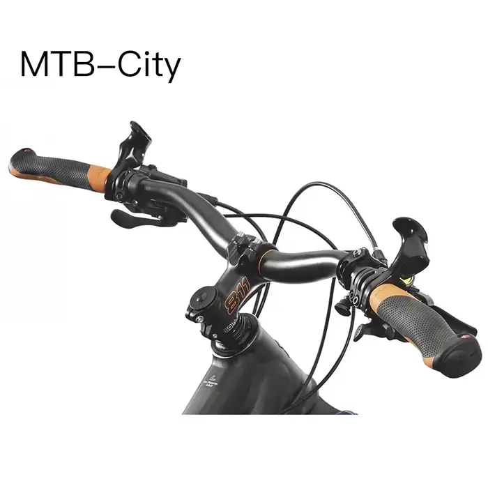 Embouts de guidon ergonomiques pour VTT