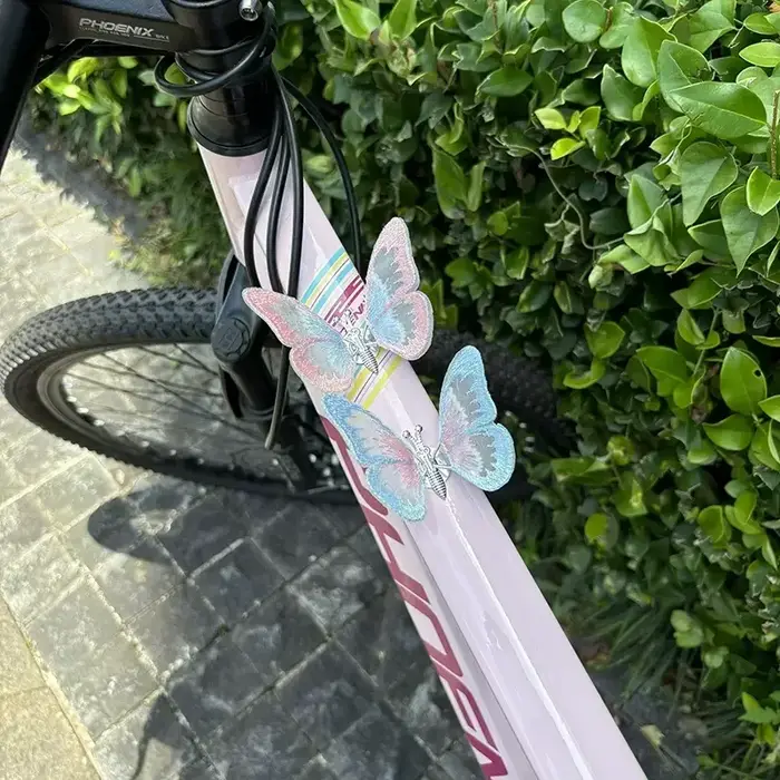 Accessoires de vélo, autocollants papillon volant