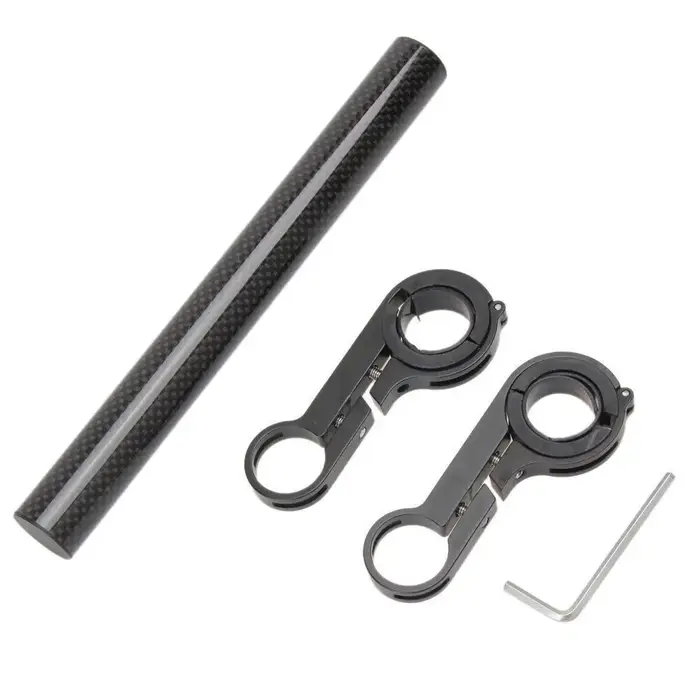 Extension de guidon de vélo multifonctionnelle en Fiber de carbone