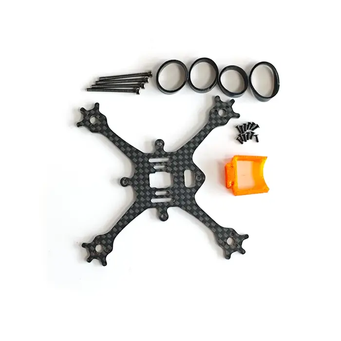 Kit de châssis Velociraptor 2 pouces 90 mm / 3 pouces 116 mm 1S 2S compatible avec le système numéri