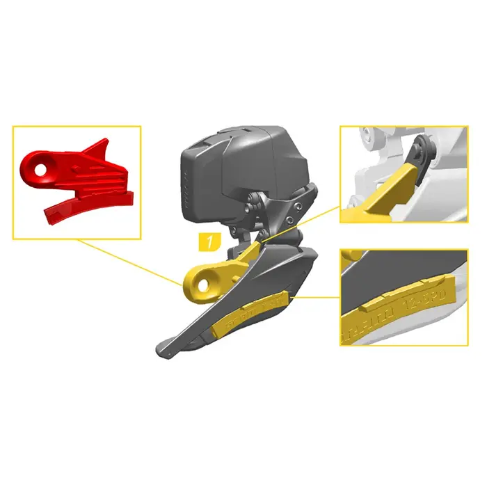 Conditionneur de dérailleur avant de vélo pour Sram Rival AXS, installation de vélo, outil de change