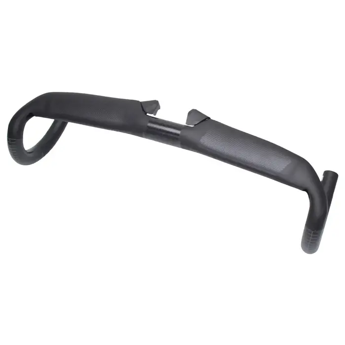 Guidon de câblage interne pour vélo de route Vitchey entièrement en carbone. Finition en surface : diamètre mat 31