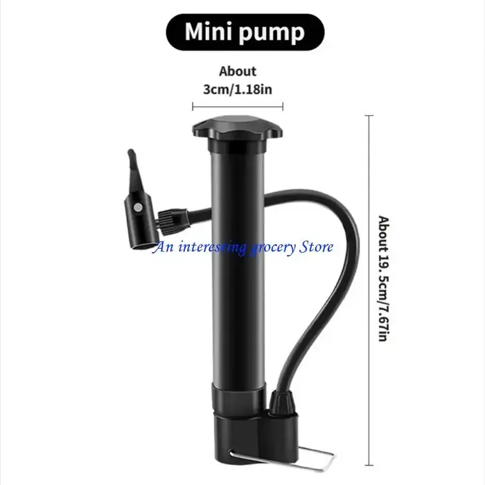 Pompes à Cycles pression durables 652D, poignée ergonomique, pompes pour vélos, pompes à vélo
