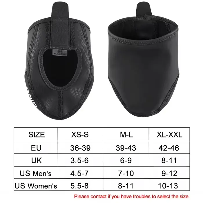 GIYO hiver plus chaud vélo orteil couvre vélo chaussures couvre course imperméable coupe-vent cyclis