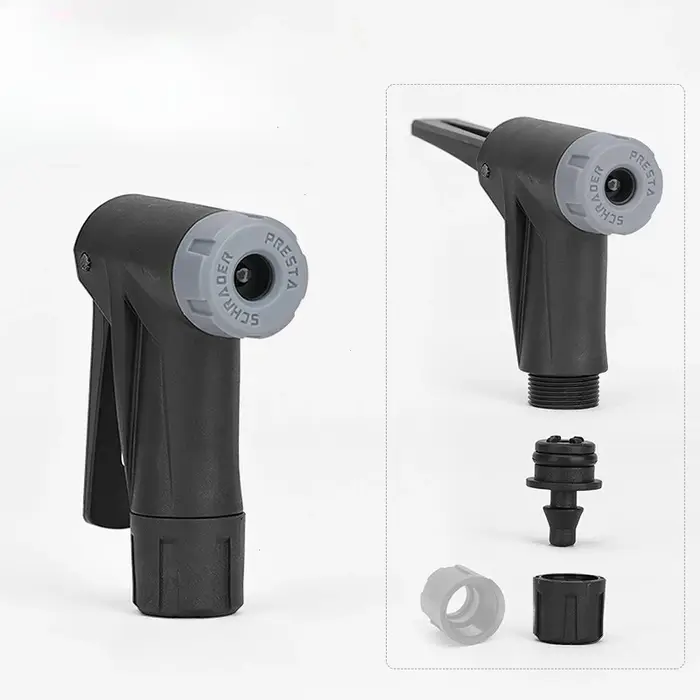 Adaptateur de tête de buse de pompe à vélo, pour pompe de sol de vélo, tuyau AV FV, remplacement de