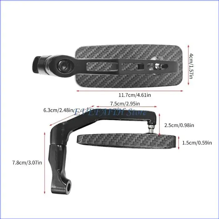 124B universel 8mm 10mm verre Scooters vélo électrique rétroviseur