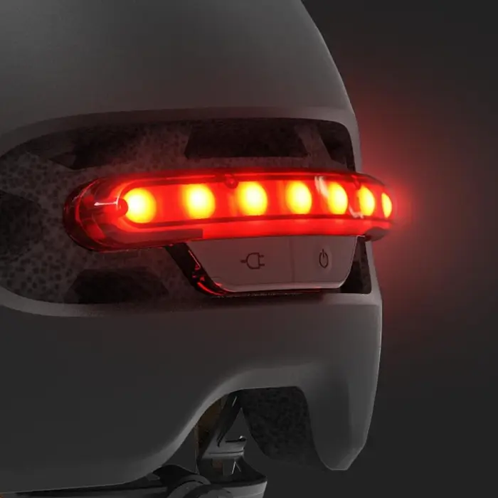 Smart4u casque de cyclisme avec feu arrière Led route