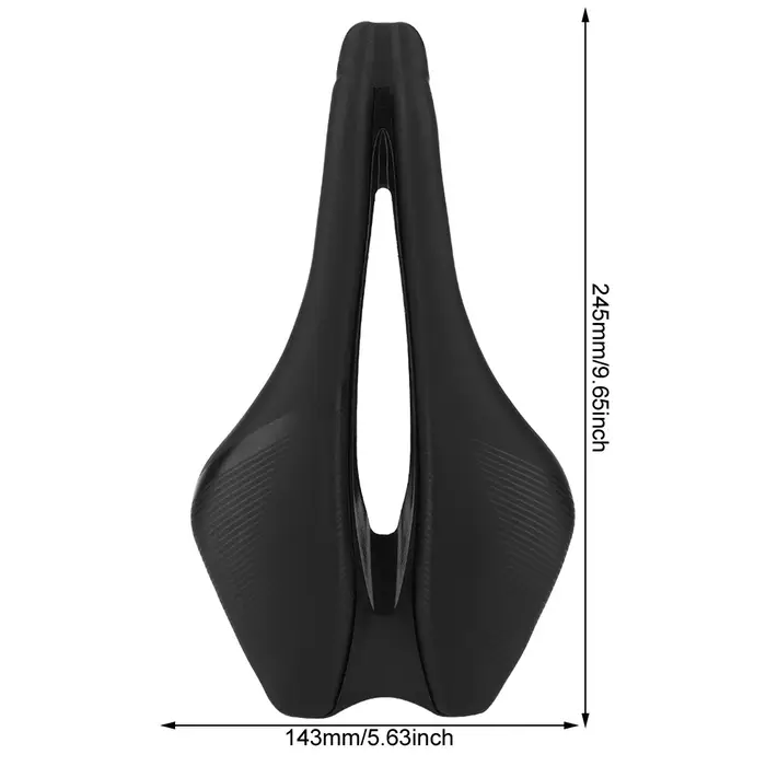 Selle de vélo de montagne universelle à absorption des chocs EC90 Black Line