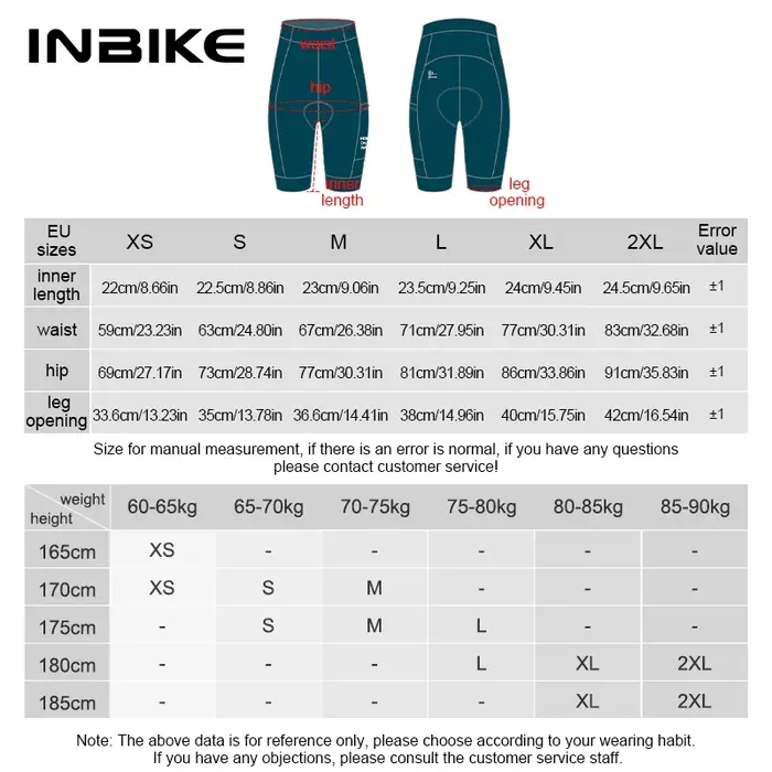 Short de cyclisme pour homme