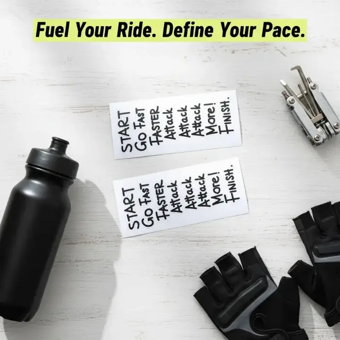 Autocollants de vélo « Go Fast