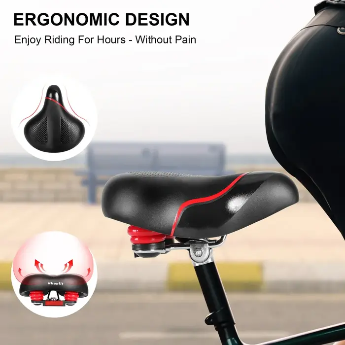 Siège de vélo confortable