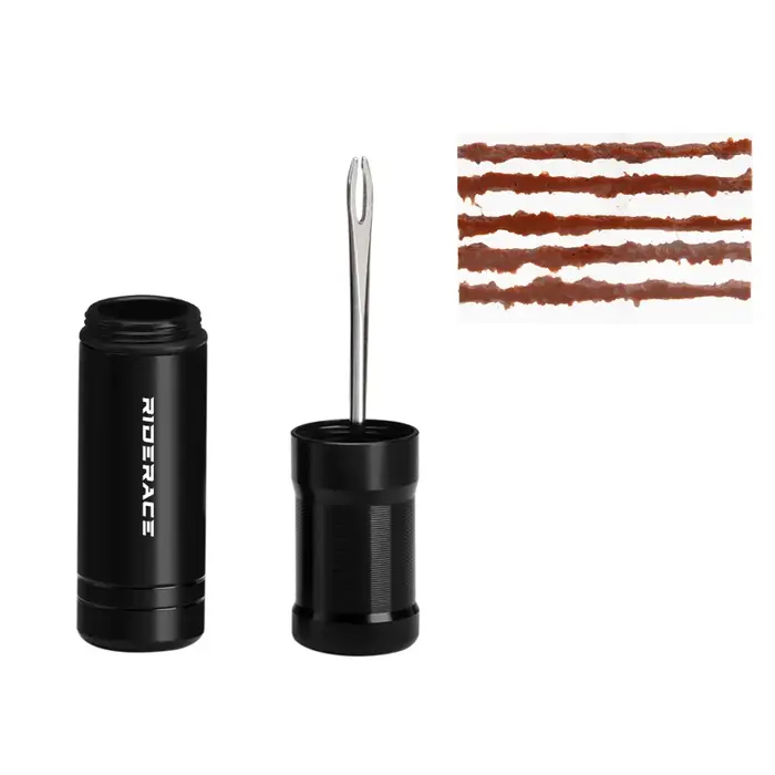 RIDERACE Kit d'outils de réparation de pneus de vélo VTT Tubeless pneu crevaison scellant caoutchouc rayure perceuse ensemble vtt cyclisme sur route
