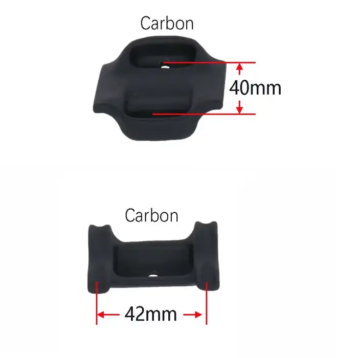 ELITA ONECarbon tige de selle remplacement fibre de carbone couvercle supérieur Base boulons en tita