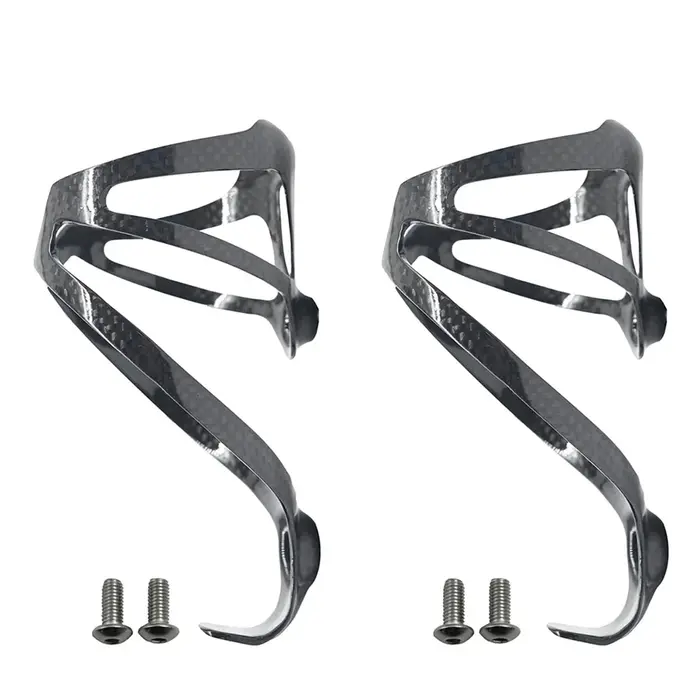 2 pièces porte-bouteille de vélo complet 3K en Fiber de carbone Super léger route/VTT bouteilles d'e