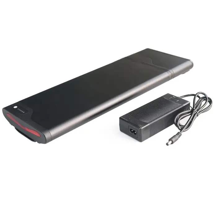 Batterie ultra fine de vélo électrique, 24V, 36ah, 8ah, 10ah, 24v, 10ah, avec chargeur