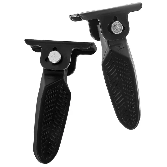 Pédales pliantes pour vélo électrique, support de pied en aluminium, conception pliable pour une conduite confortable, matériaux durables.