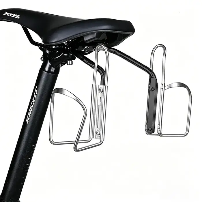Support d'extension de selle de vélo en alliage d'aluminium, stabilisateur de sac de selle, support