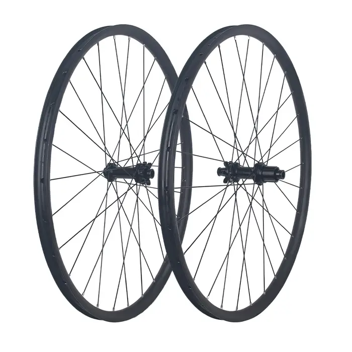 RUJIXU haute Performance 26/27.5/29 pouces ensemble de roues de vélo en alliage d'aluminium 28H Tubeless et pneu