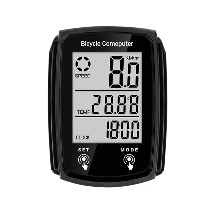 Ordinateur de vélo, compteur kilométrique, écran LCD, compteur de vitesse filaire, compteur de vites