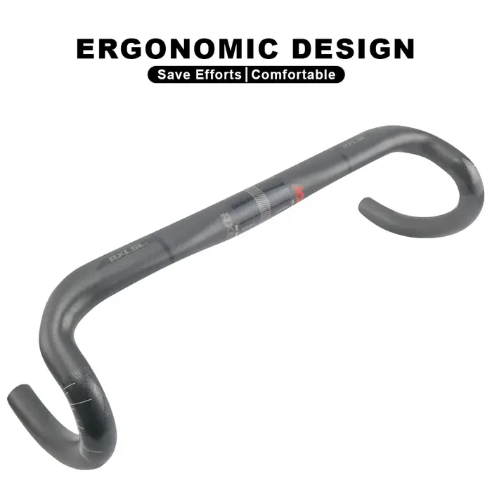 RXL SL 31.8mm barre de chute en carbone guidon de vélo de route 380/400/420/440mm UD mat routage externe barres de