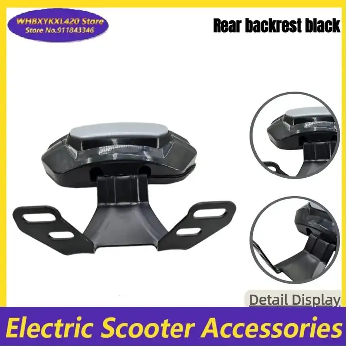 NOUVEAU Appuie-dos pour Vélo Électrique, Siège Ergonomique pour E-Bike, Coussin de Repose-dos Arrière, Pièces et Accessoires de Rechange pour Moto et Scooter