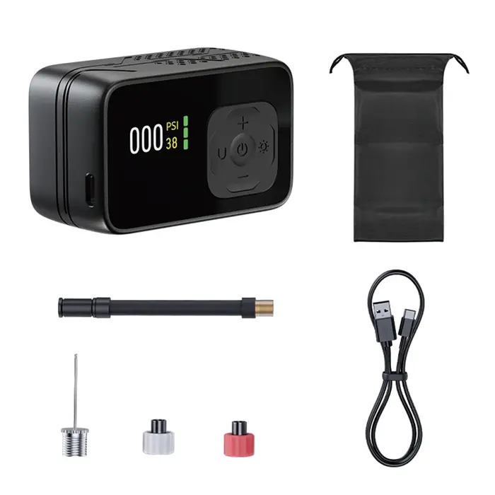 Pompe à vélo électrique portable haute pression NEWO BL06, mini pompe à pneu pour accessoires de cyc