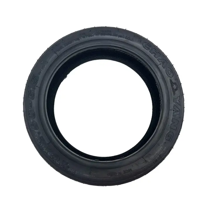 Pneu Tubeless 10x2.50-6.5 avec Valve pour Scooter électrique de 10 pouces