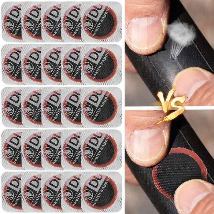 Patch de perforation en caoutchouc pour vélo