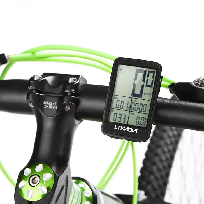 Ordinateur de vélo sans fil rechargeable par USB Lixada