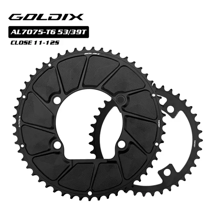 RIRO 110BCD roue à chaîne pour R7100 R8100 R9200 11S 12S plateau de vélo de route 50-34T 52-36T 53-39T 54-40T 110 BCD
