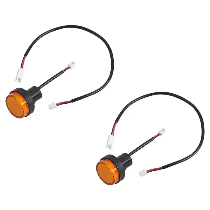 Clignotants LED durables pour Scooter électrique, feux de Direction d'avertissement de sécurité, acc