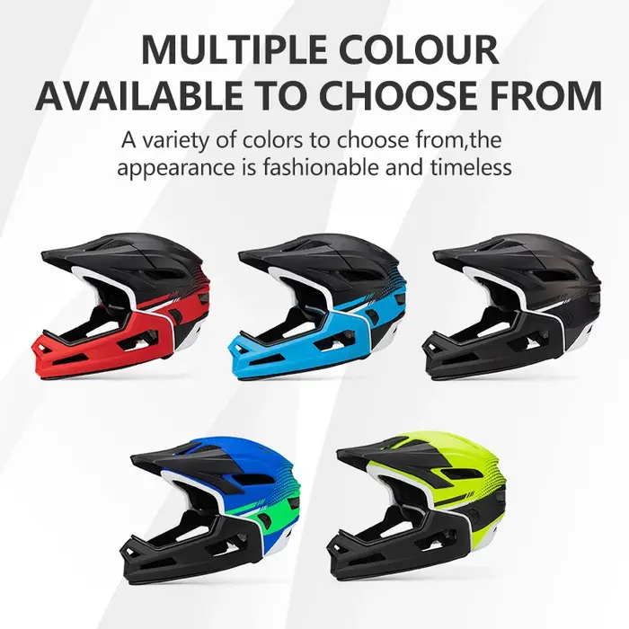 Eastinear haute qualité montagne tout-terrain casque de vélo 2-en-1 intégral détachable en plein air adulte hommes et