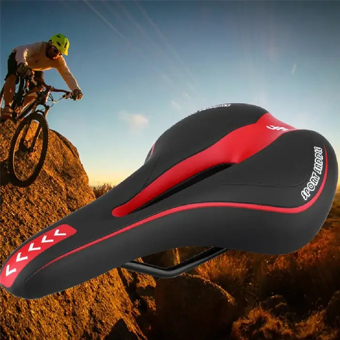 Selle de vélo VTT en gel extra doux