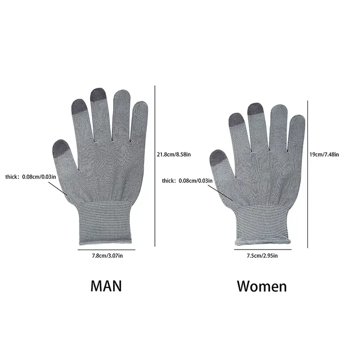Gants antidérapants imperméables pour écran tactile